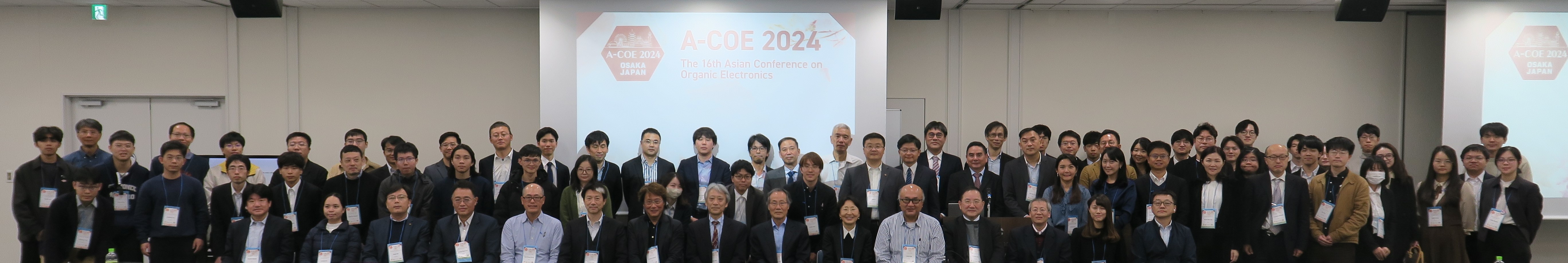 the 16th Asian Conference on Organic Electronics (A-COE 2024)